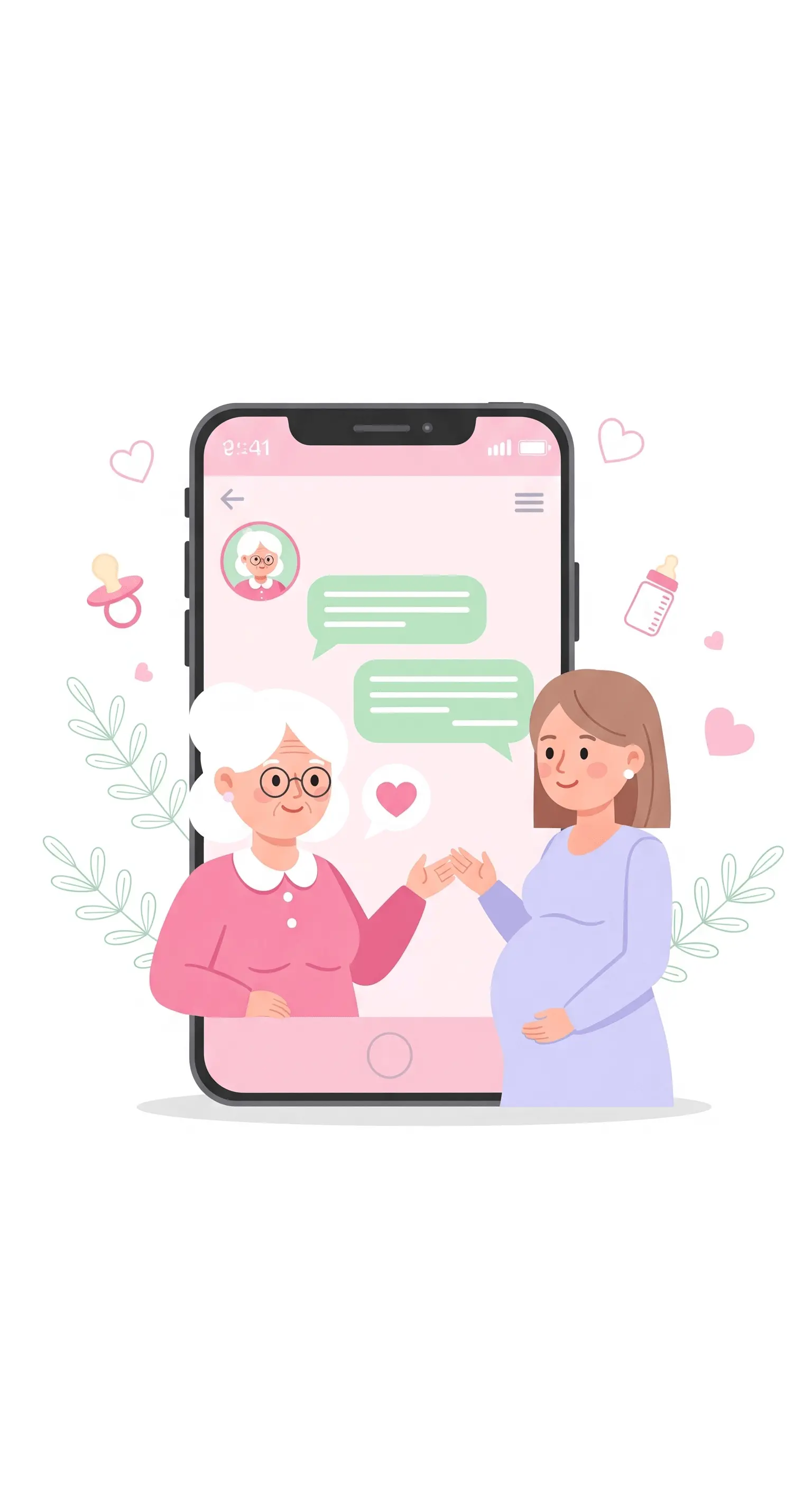 Ícone de IA Mamãe Me Ajuda